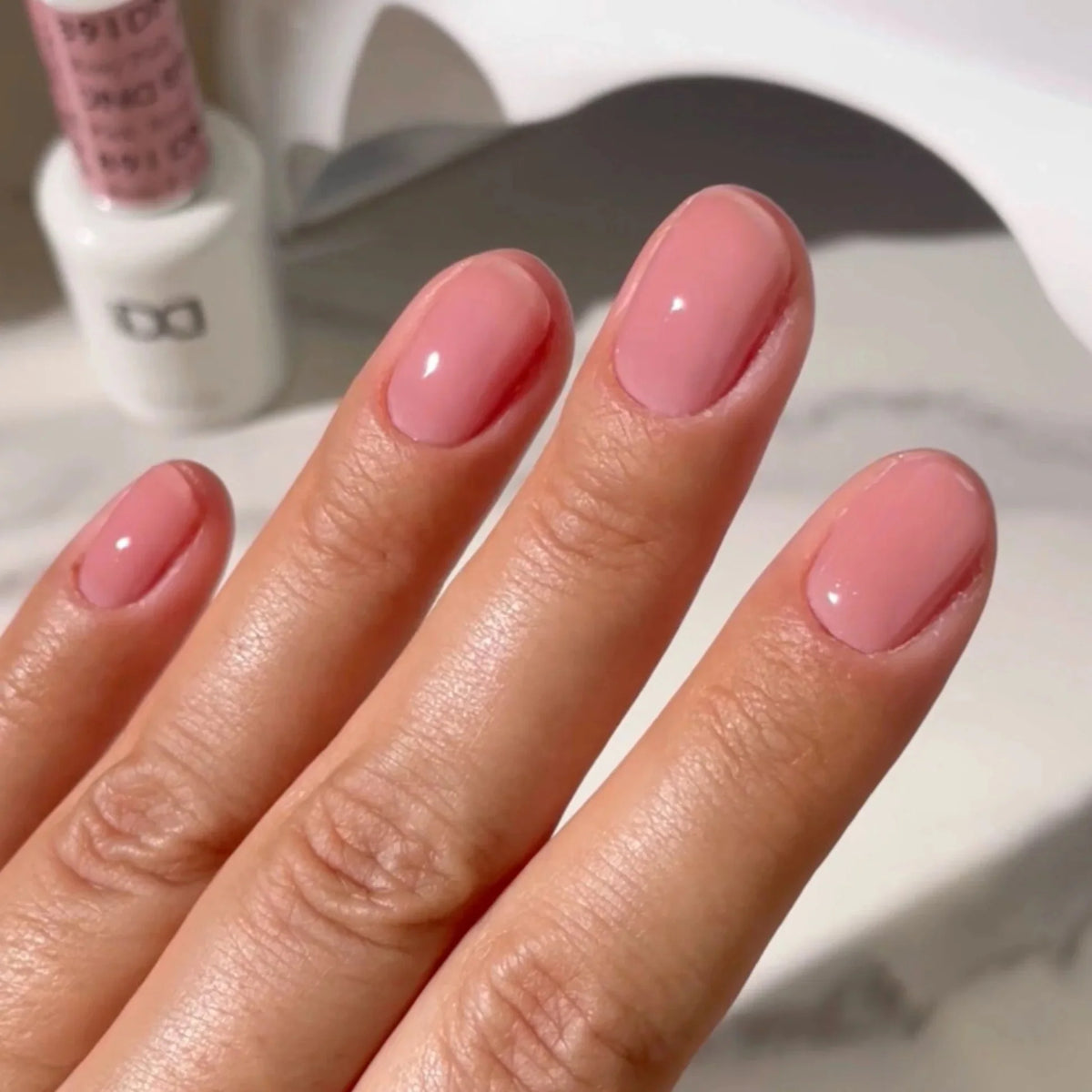 DND Gel Nail Polish Rosy Pink 0.5 oz #891