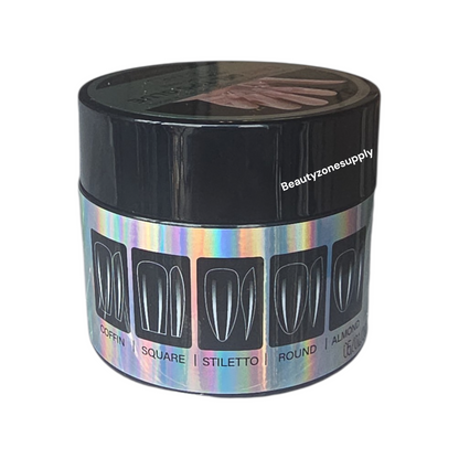 DND Soft Gel Tips E Glue Jar 2.2 fl oz #2 HEMA & TPO Free!