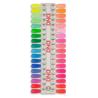 DND Gel Board Set 36 bottle with Swatches #11