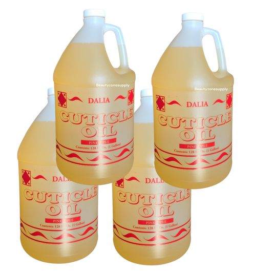 Dalia Cuticle Oil Pineapple Yellow Case 4 Gallon