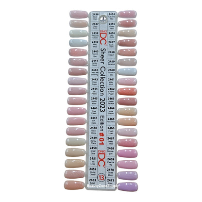 DND DC Duo Gel & Lacquer Blush Haze #2436