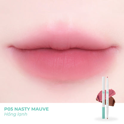 Dearmay 2in1 Plumpy Lip Liner P05 Nasty Mauve