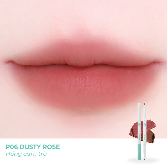 Dearmay 2in1 Plumpy Lip Liner P06 Dusty Rose