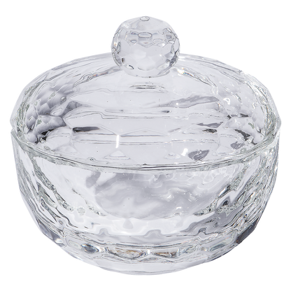 Deluxe Glass Jar with Lid, Round, 40 mL #DL-C246