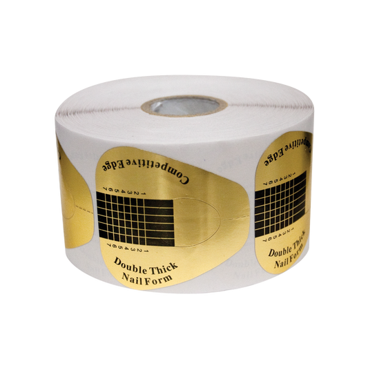 Disposable Double Thick Nail Forms 500 #DL-C178