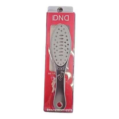 DnD Foot File Metal Stainless Callus Remover 2 size Fine & Coarse