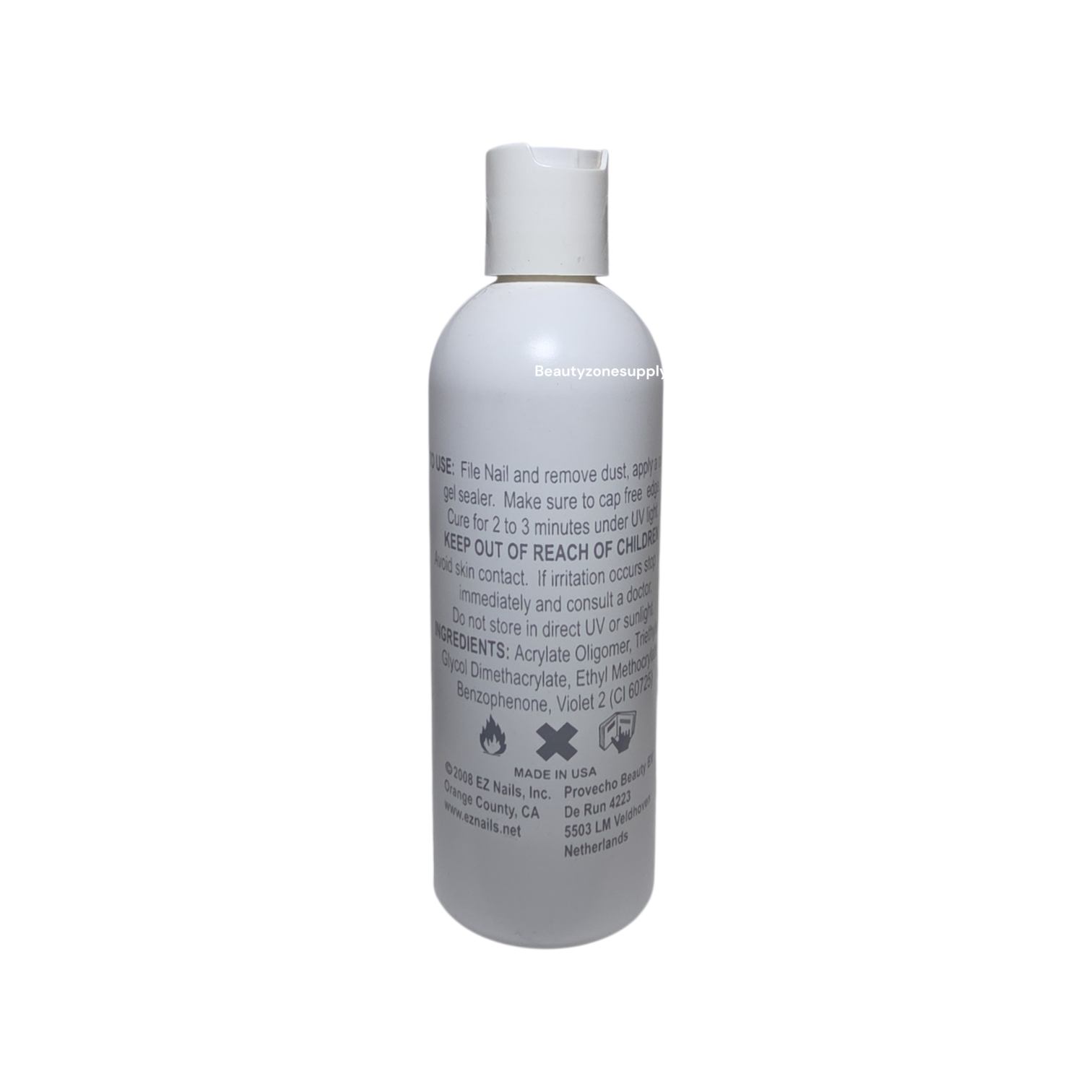 ENP Clear Gel Sealer Non Cleansing Refill 8 OZ - BeautyzoneNailSupply