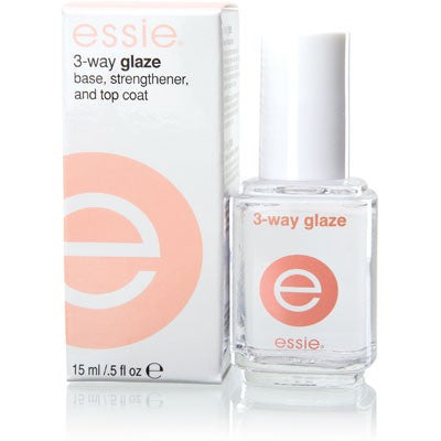 ESSIE Nail lacquer 3 way Glaze Base Top Strengthen