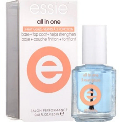 ESSIE Nail lacquer 3 way Glaze Base Top Strengthen