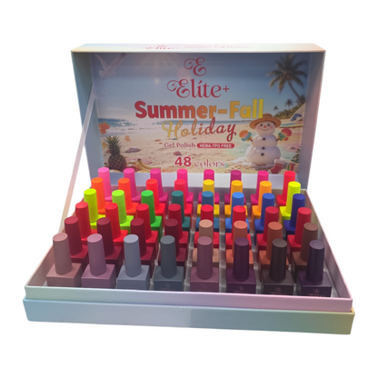 Elite Gel Collection Summer Fall Holiday 48 Colors