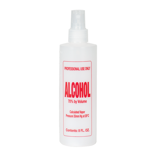 Empty Imprinted Spray Bottle Alcohol 8 oz. Item#B113
