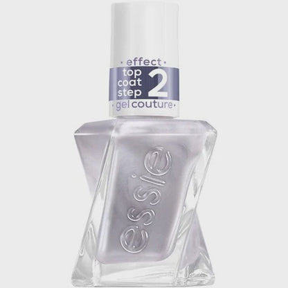 Essie Gel Couture Effect Top Coat Glazed chrome 0.46 Oz #03