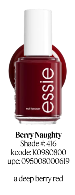 Essie Gel Nail Polish color Berry Naughty 0.46 oz #416