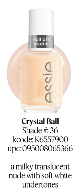 Essie Glass Nail Polish color Crystal Ball 0.46 oz #36
