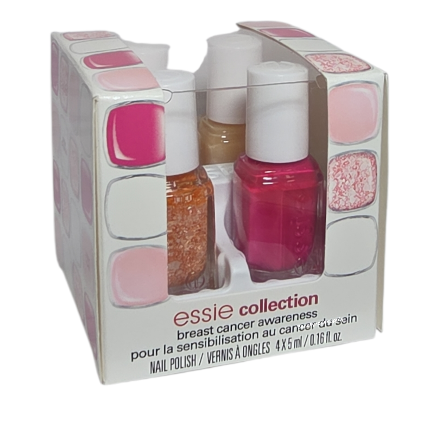 Essie Nail Polish Mini Collection Breast Cancer Awareness 4x5 ml /016 fl oz