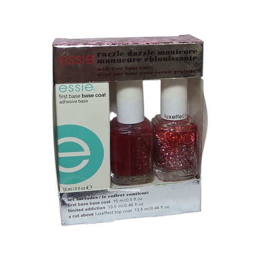 Essie Razzle Dazzle Set 3 pcs First Base - Limited Addiction - A Cut above