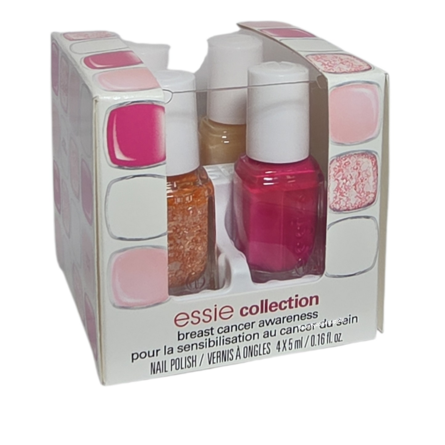 Essie Nail Polish Mini Collection Breast Cancer Awareness 4x5 ml /016 fl oz
