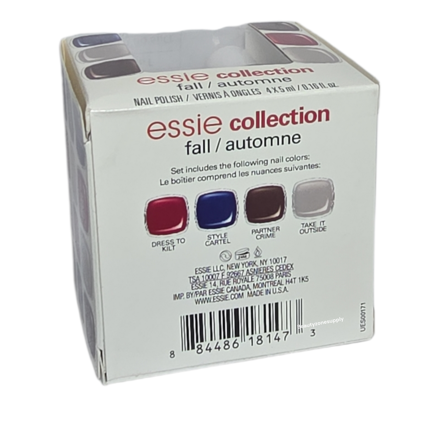 Essie Nail Polish Mini Collection Fall 4x5 ml /016 fl oz