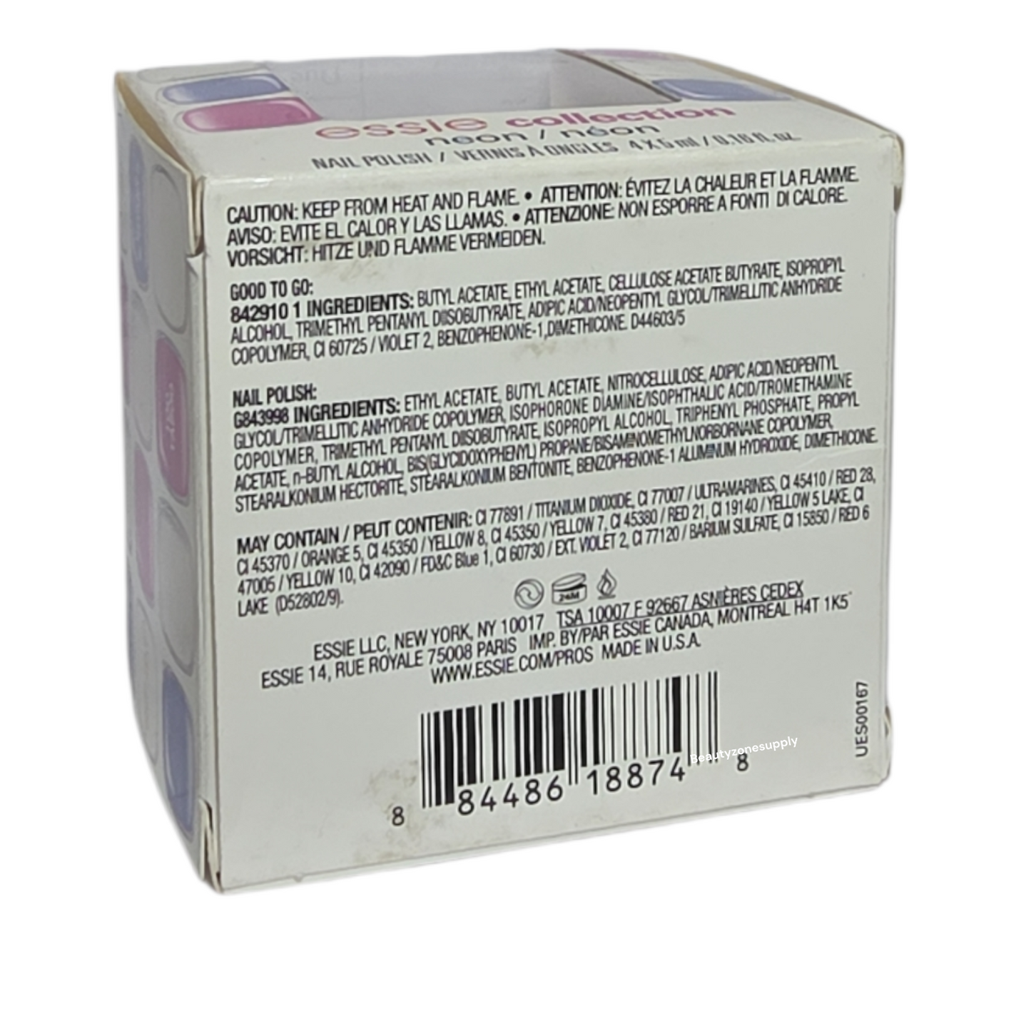 Essie Nail Polish Mini Collection Neon 4x5 ml /016 fl oz