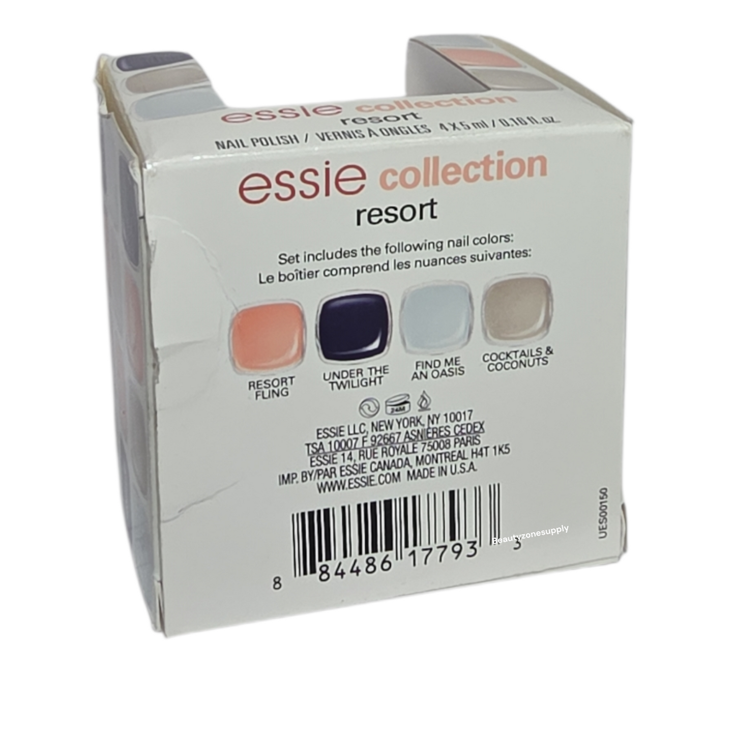 Essie Nail Polish Mini Collection Resort 4x5 ml /016 fl oz
