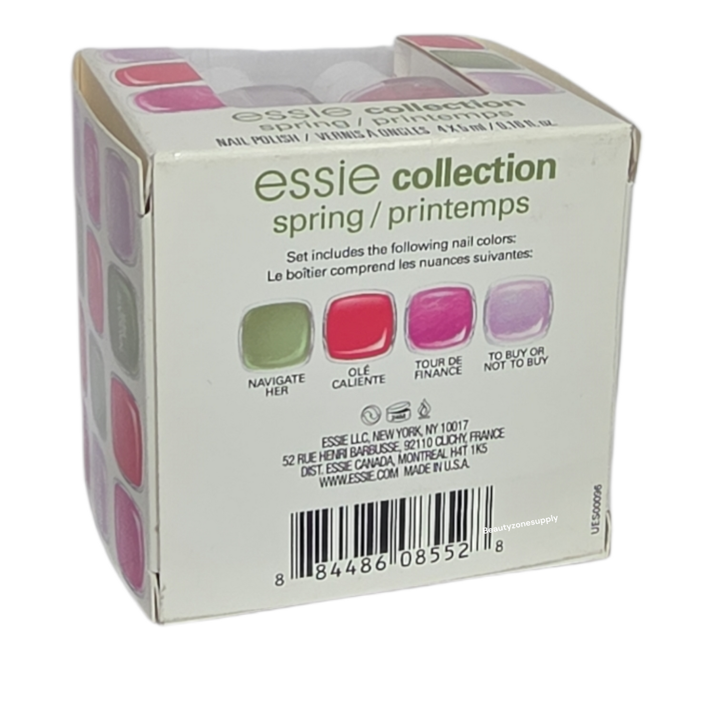 Essie Nail Polish Mini Collection Spring 4x0.16 fl oz