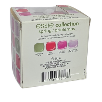 Essie Nail Polish Mini Collection Spring 4x0.16 fl oz