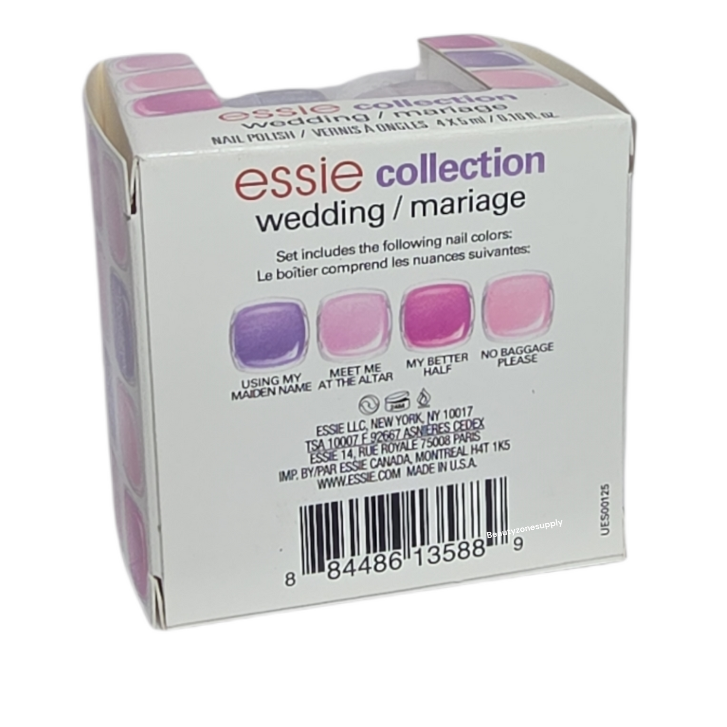 Essie Nail Polish Mini Collection Wedding 4x5 ml