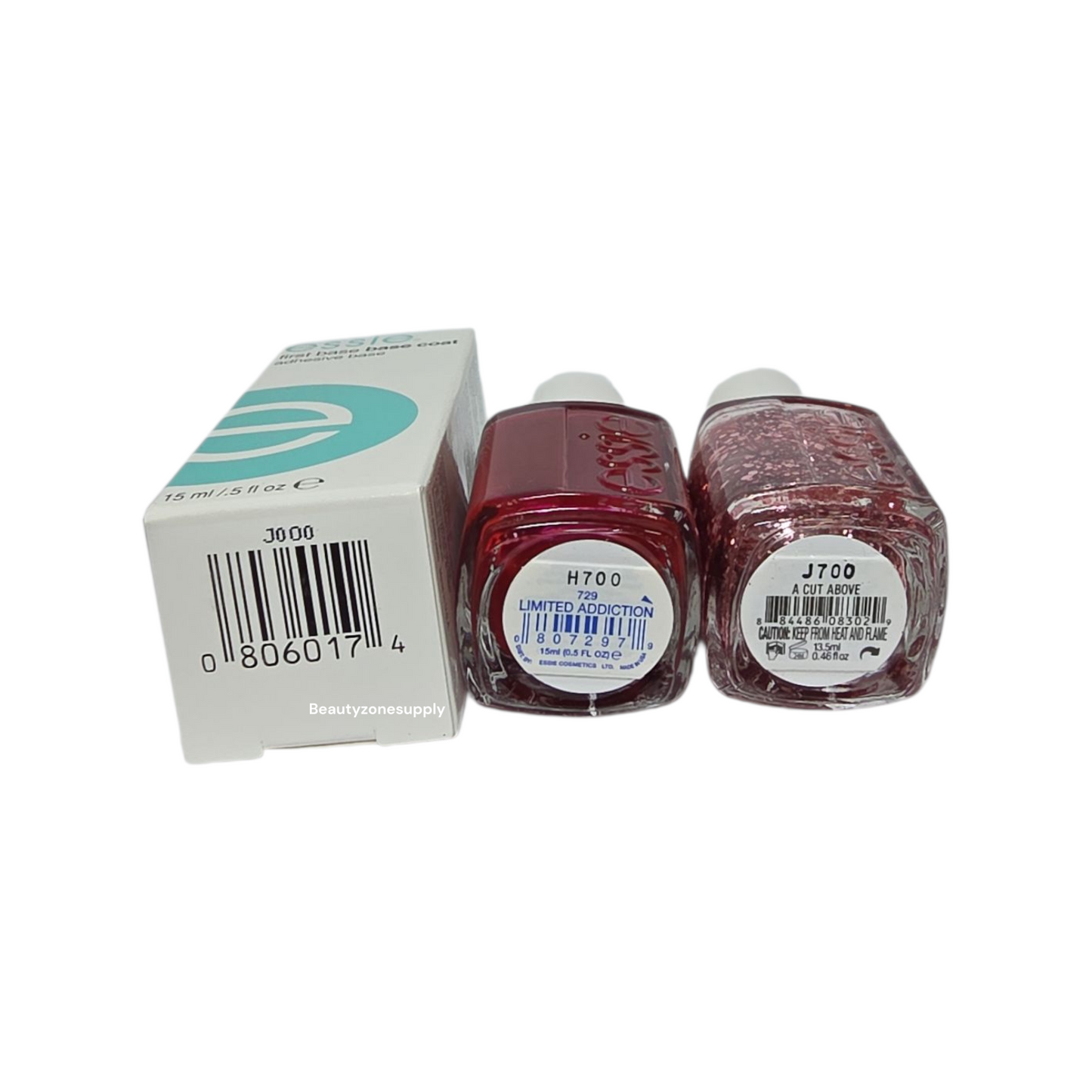 Essie Razzle Dazzle Set 3 pcs First Base - Limited Addiction - A Cut above