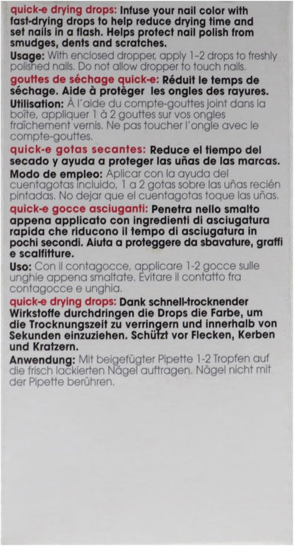 Essie quick e drying drops 0.5 oz #1330