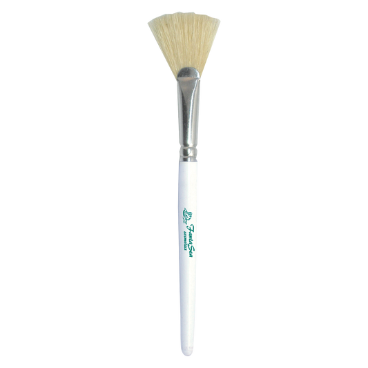 FantaSea Facial Treatment Brush Boar Bristles Small Fan #FSC190