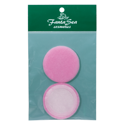 FantaSea Soft powder puffs - Pink #FSC226