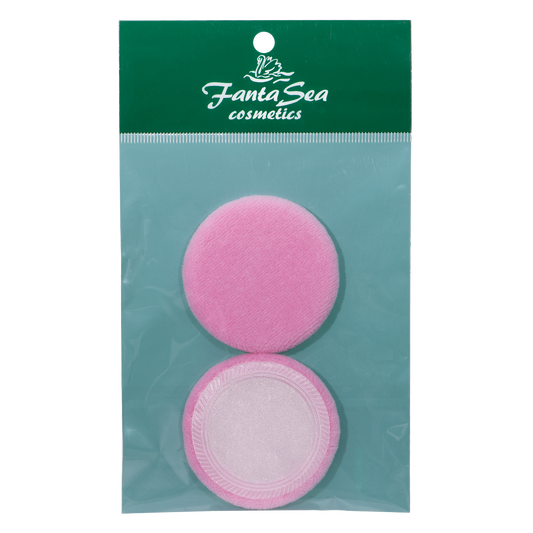 FantaSea Soft powder puffs - Pink #FSC226