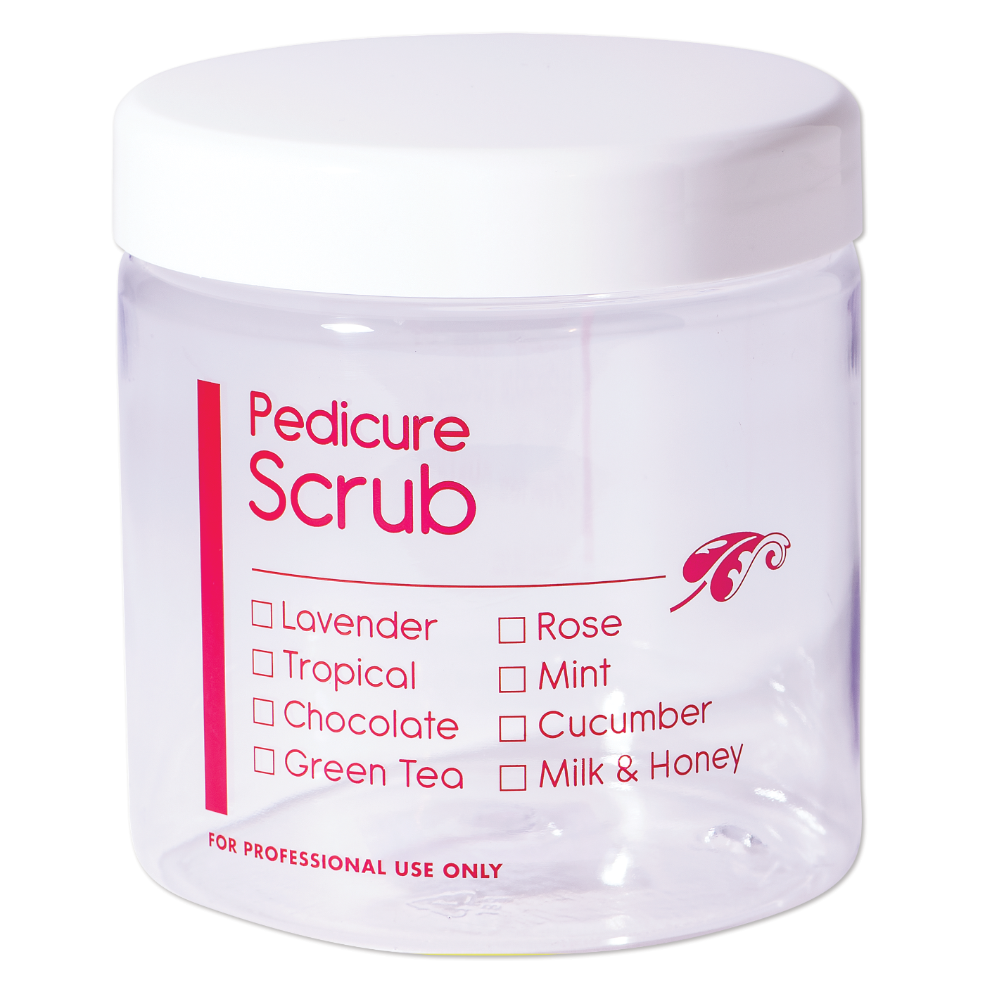 Empty Jar Pedicure Scrub 16 oz fsc493