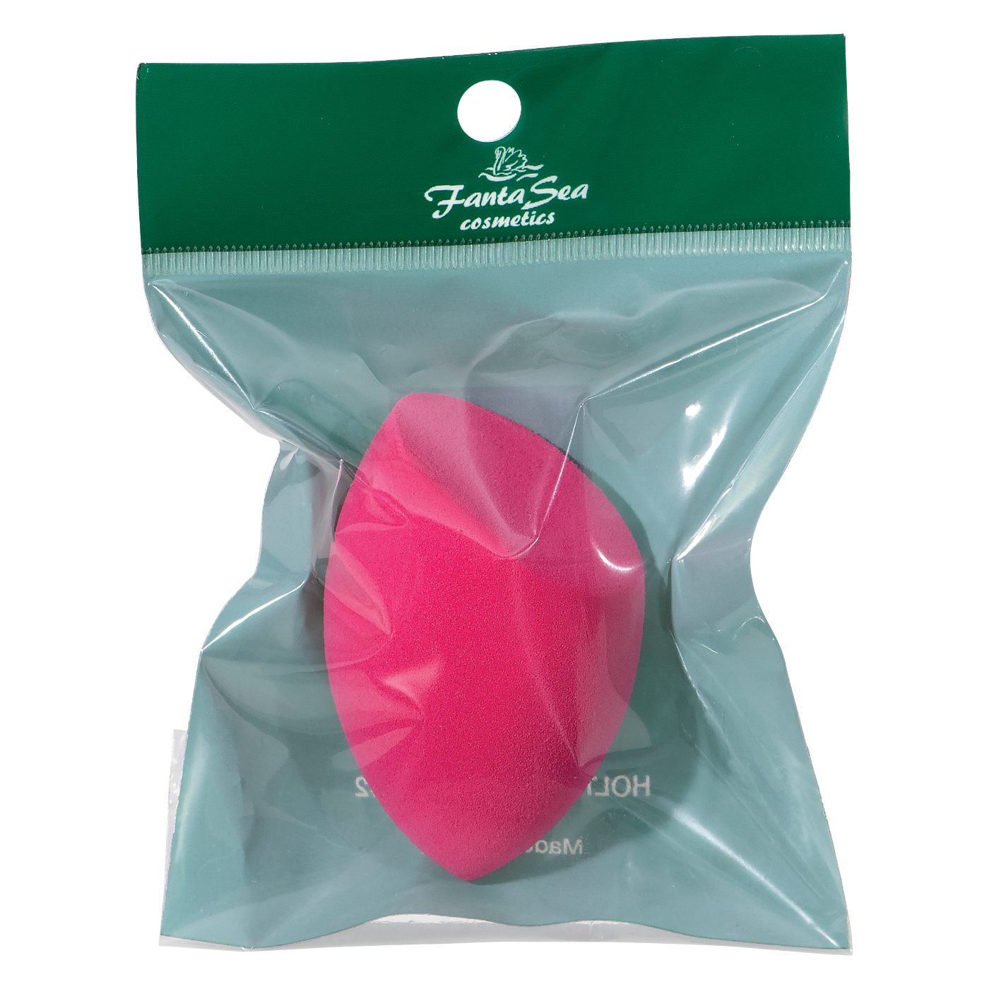 FantaSea Makeup Blending Sponge, Latex-Free, Beveled #FSC569
