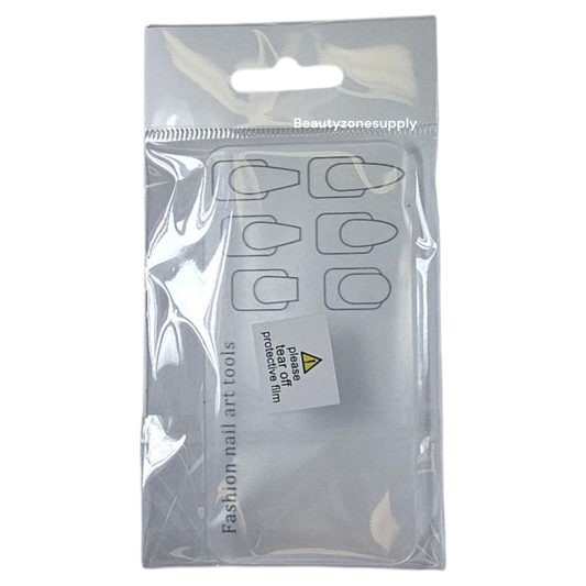 Fashion nail art tool Mix pallet Clear Thick