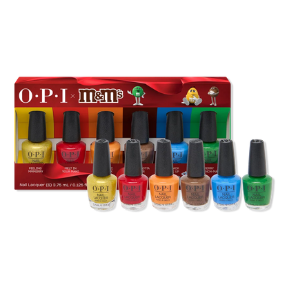 OPI Nail Lacquer 6 pc Mini Pack Holiday 2026 M&M #HRT38