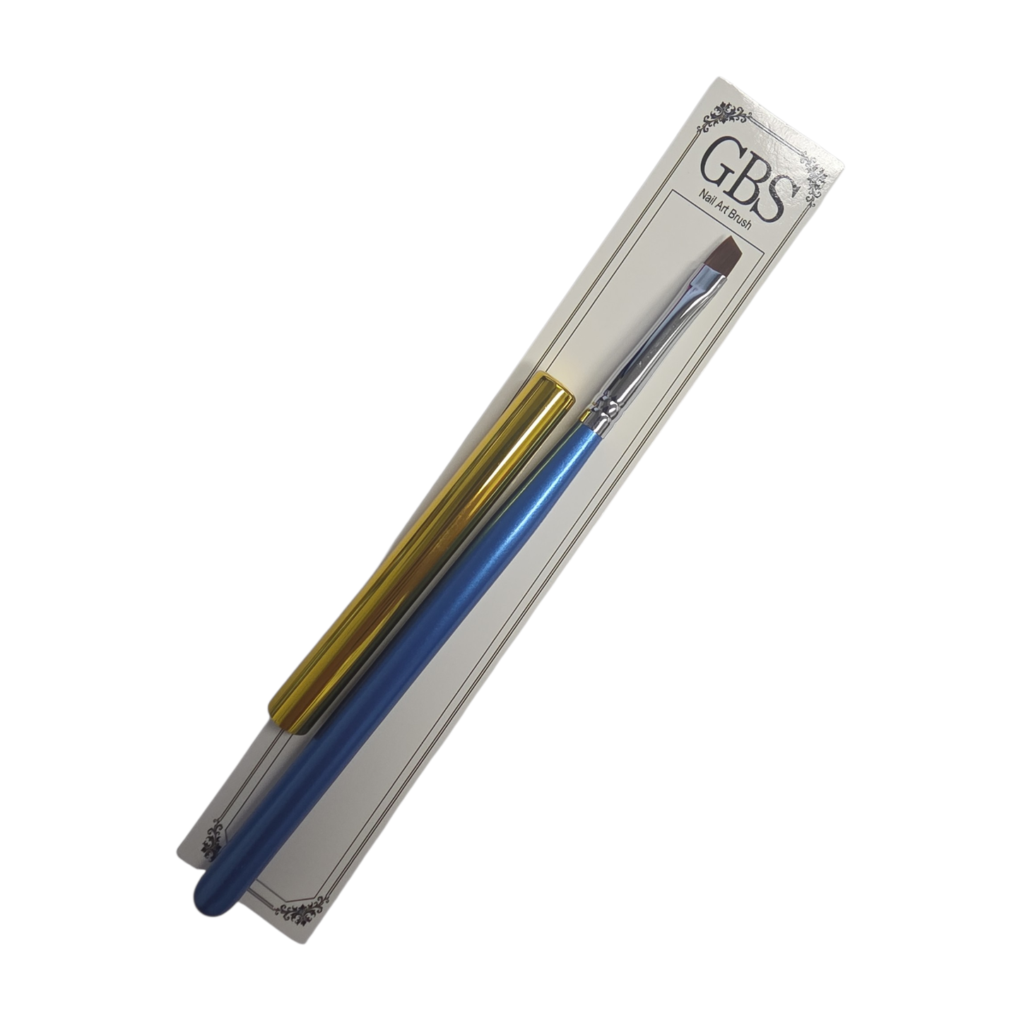 GBS Nail Art Brush #08 Angular With Cap