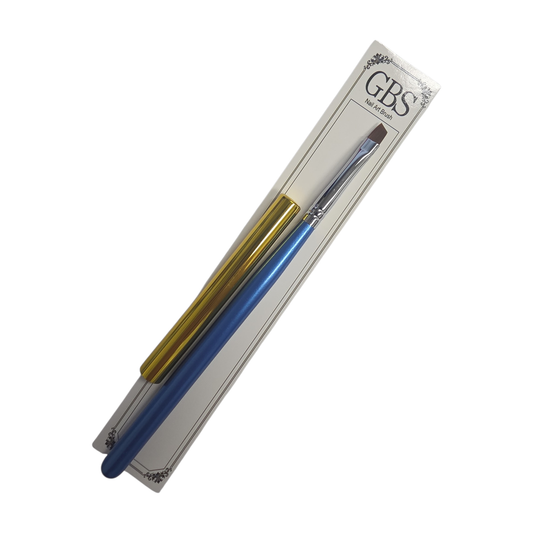 GBS Nail Art Brush #08 Angular With Cap