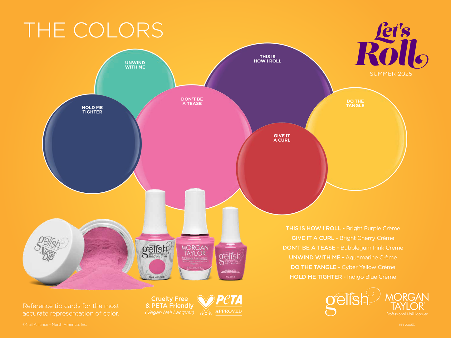 Gelish Soak Off Gel Give It A Curl 15 mL .5 fl oz #1110570