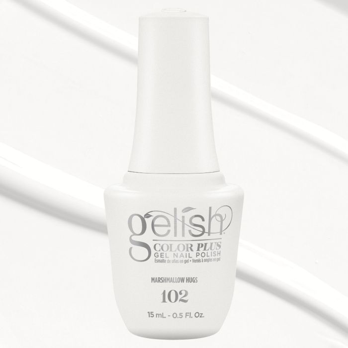 Gelish Color Plus Gel Color 102 Marshmallow Hugs 0.5 fl oz #1510102