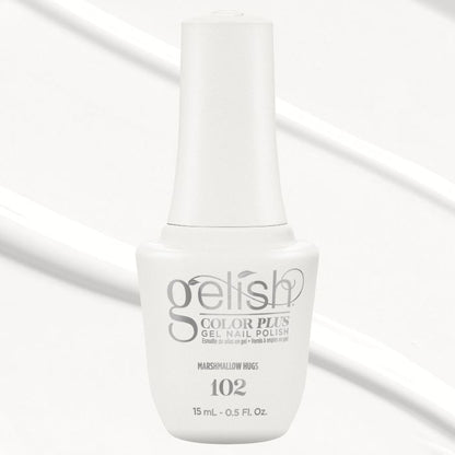 Gelish Color Plus Gel Color 102 Marshmallow Hugs 0.5 fl oz #1510102
