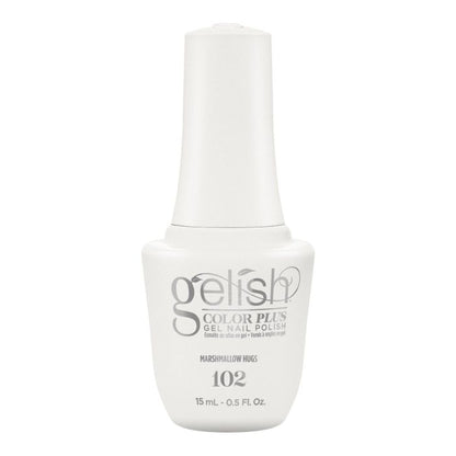 Gelish Color Plus Gel Color 102 Marshmallow Hugs 0.5 fl oz #1510102