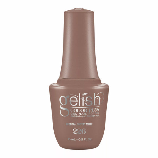 Gelish Color Plus Gel Color 226 Emotional Support Coffee 0.5 fl oz #1510226