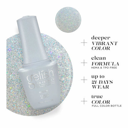 Gelish Color Plus Gel Color 238 Ice, Ice, Mani 0.5 fl oz #1510238