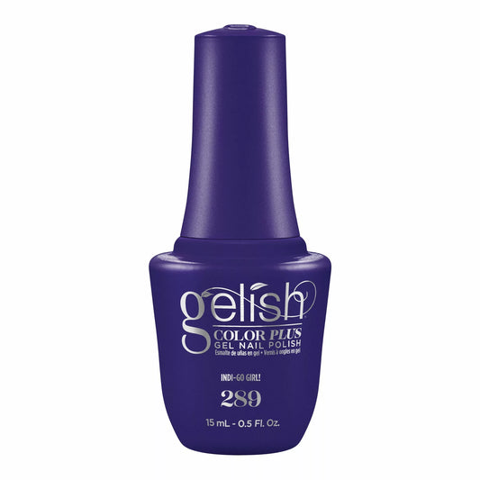Gelish Color Plus Gel Color 289 Indi-Go Girl! 0.5 fl oz #1510289