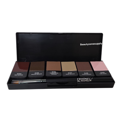 Gelish Cream Gel 6pc Palette - Neutrally Nude #1121814