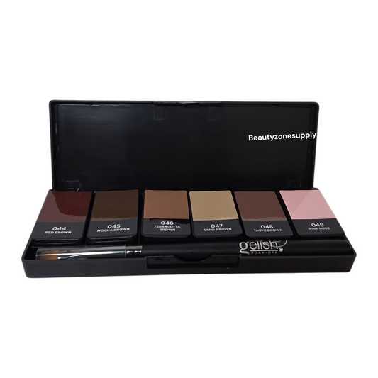 Gelish Cream Gel 6pc Palette - Neutrally Nude #1121814