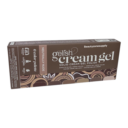 Gelish Cream Gel 6pc Palette - Neutrally Nude #1121814