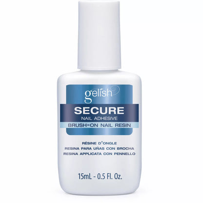 Harmony Secure Nail Adhesive Brush-on Nail Resin 0.5oz