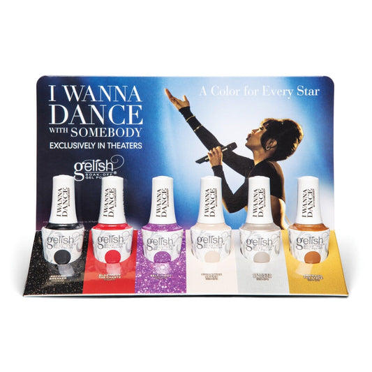 Gelish Soak off Gel Polish 6 pcs Collection I wanna Dance #1130057